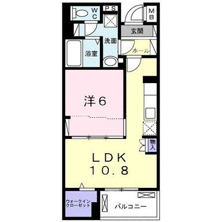 コントレイルの物件間取画像